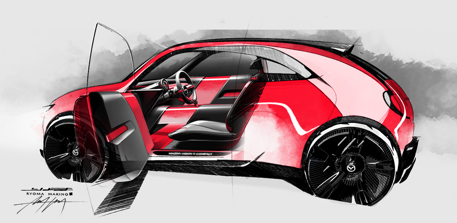 Το νέο Mazda Vision-X Compact θέλει να γίνει ο «κολλητός» του οδηγού!